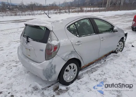 2012 Toyota Prius C Two z USA, uszkodzony, nr VIN JTDKDTB33C1006279
